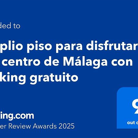 Amplio Piso Para Disfrutar Del Centro De Malaga Con Parking Gratuito Екстер'єр фото