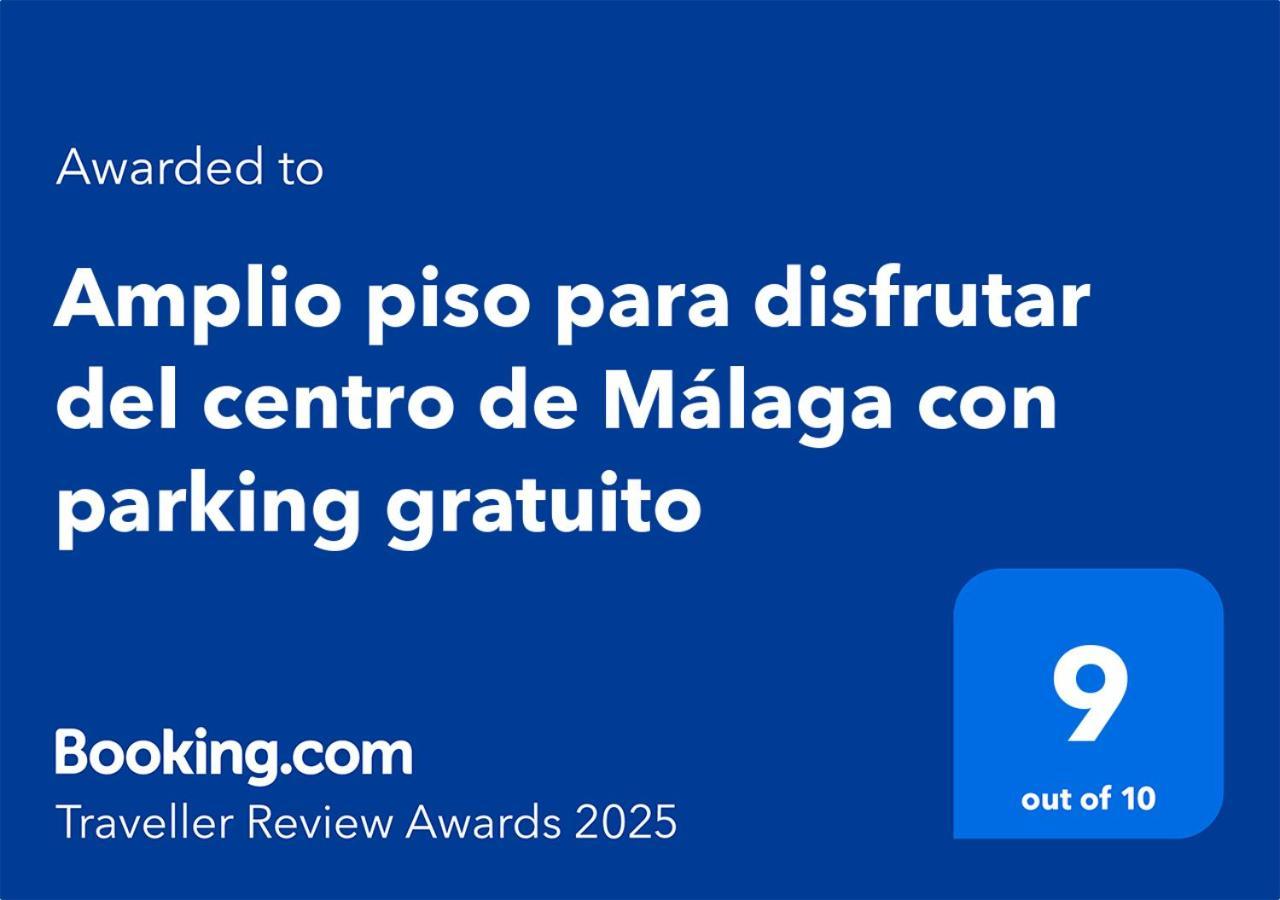 Amplio Piso Para Disfrutar Del Centro De Malaga Con Parking Gratuito Екстер'єр фото